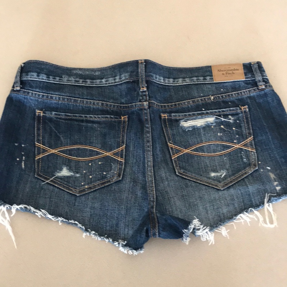 Abercrombie and Fitch jean shorts. Size: 10, NWOT